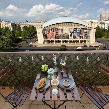 דירות Spectacular Views & Modern Comfort: Your Dream Duplex In Central בוקרשט מראה חיצוני תמונה