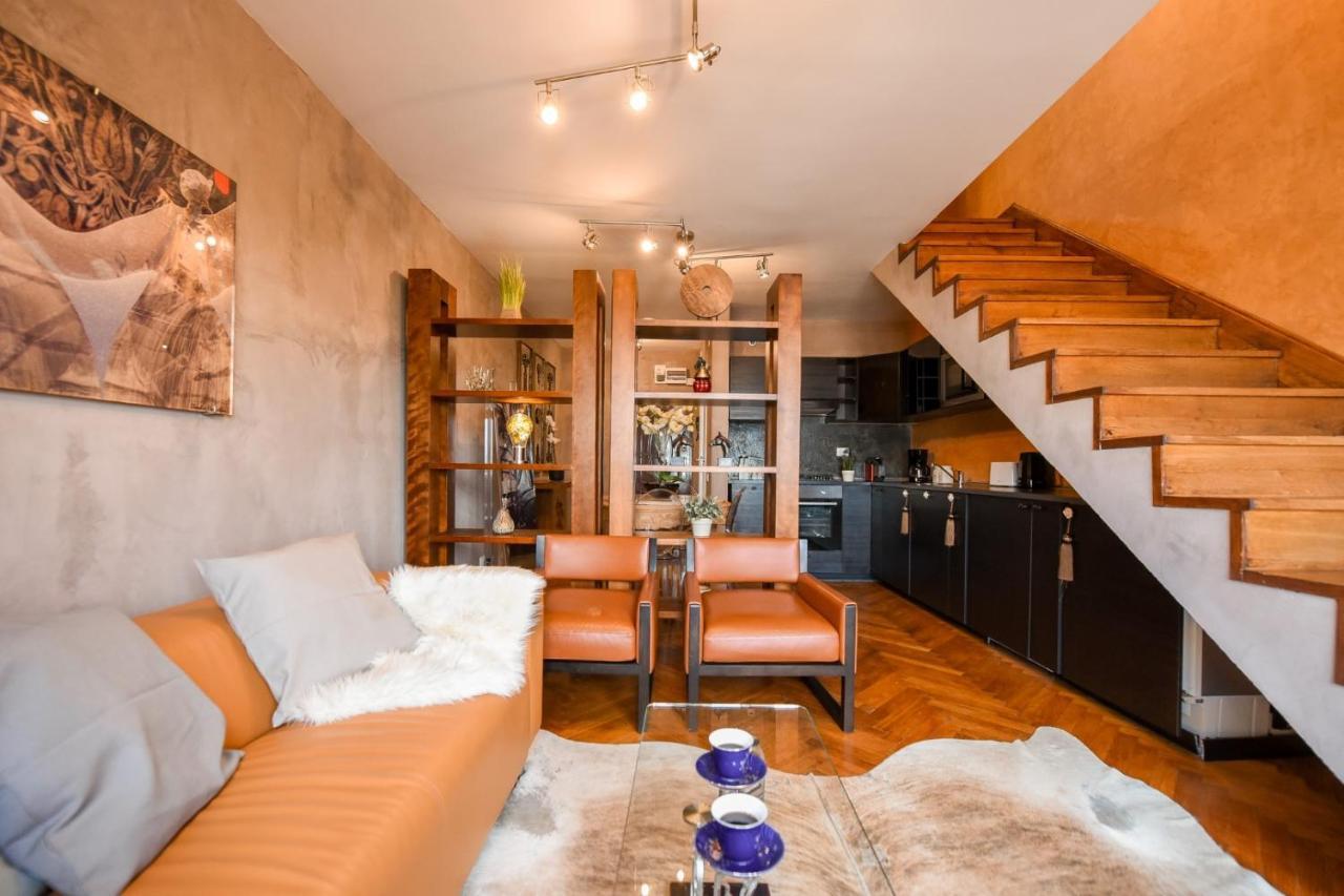 דירות Spectacular Views & Modern Comfort: Your Dream Duplex In Central בוקרשט מראה חיצוני תמונה